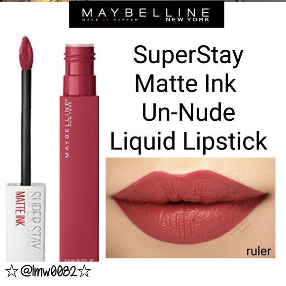 maybelline makeup superstay matte ink unnude liquid lipstick firm